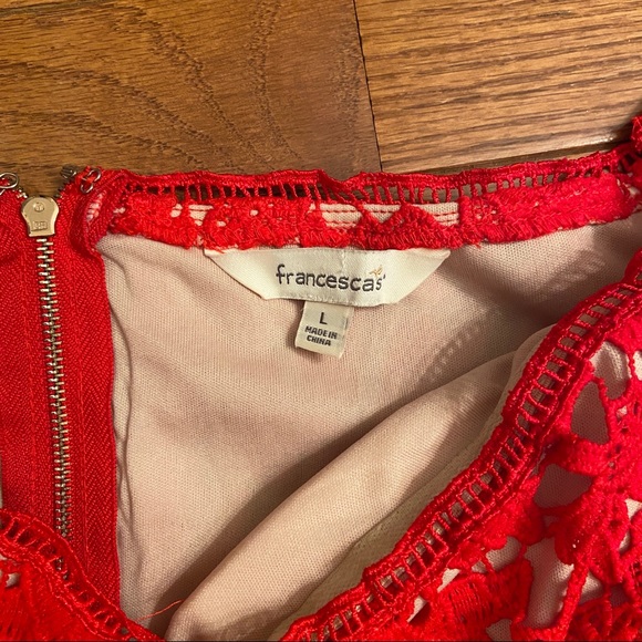 Francesca's Beverly Off the Shoulder Lace Dress - Picture 12 of 16